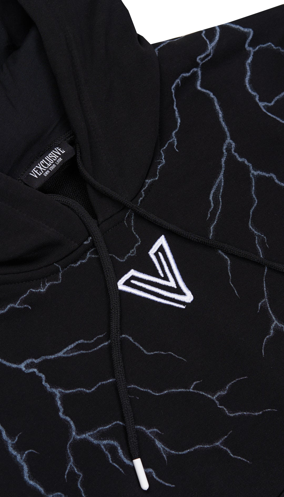 Black Thunder Hoodie Men