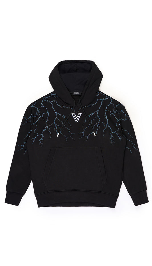 Black Thunder Hoodie Men